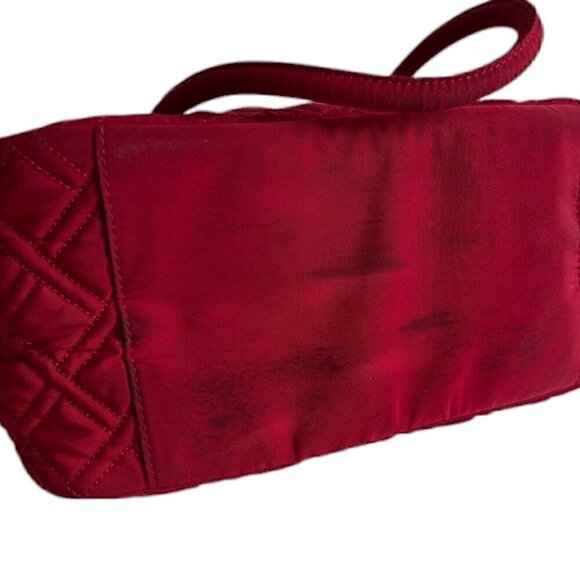 Women's Vera Bradley Red Quilted Purse (Shoulder Bag) - Picture 5 of 7